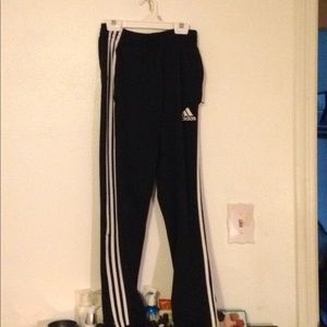 Black and white sweatpants